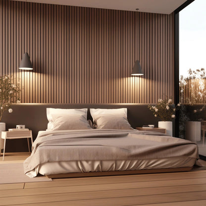 Flexible Wood Panel 106,3" x 43,3" - Oak